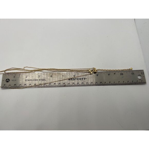 Baublebar Multi Layer Necklace Druzy Adjustable Chains 16" + 3" Extender - Picture 6 of 6